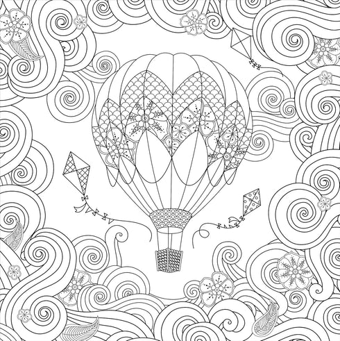 BOHO DREAMS ADULT COLORING BOOK - PETER PAUPER PRESS, INC.