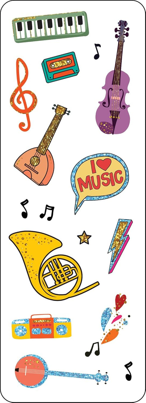 MUSIC STICKER SET - PETER PAUPER PRESS, INC.