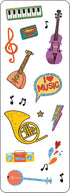 MUSIC STICKER SET - PETER PAUPER PRESS, INC.