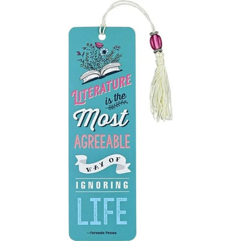 LITERATURE BEADED BOOKMARK