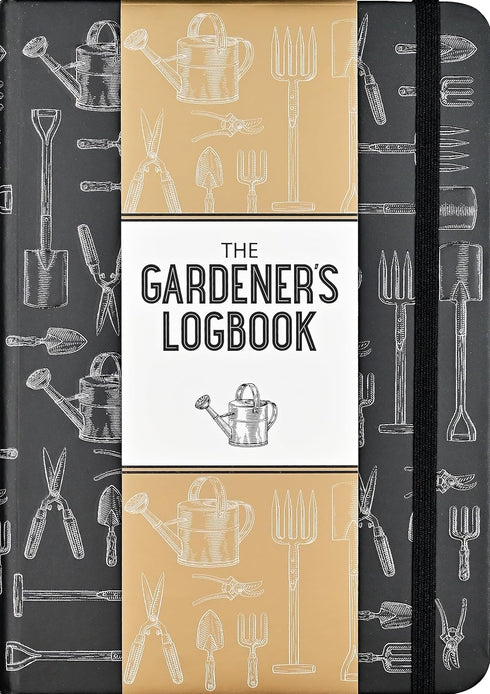 THE GARDENER'S LOGBOOK (VINTAGE GARDEN TOOLS DESIGN) - PETER PAUPER PRESS, INC.