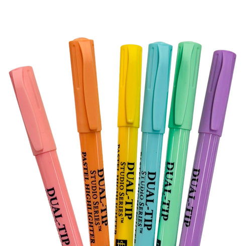 PASTEL DUAL-TIP HIGHLIGHTERS