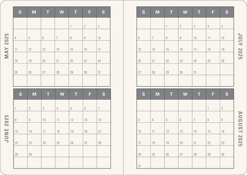 2025 MUSHROOMS WEEKLY PLANNER (16 MONTHS, SEPT 2024 TO DEC 2025) - PETER PAUPER