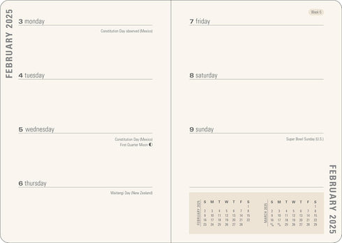 2025 MUSHROOMS WEEKLY PLANNER (16 MONTHS, SEPT 2024 TO DEC 2025) - PETER PAUPER