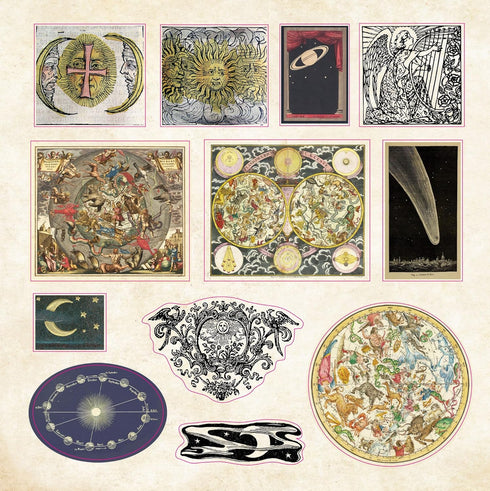 CELESTIAL WONDERS STICKER BOOK - PETER PAUPER PRESS