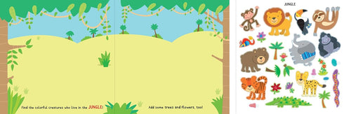 MY FIRST STICKER BOOK ANIMALS - PETER PAUPER PRESS