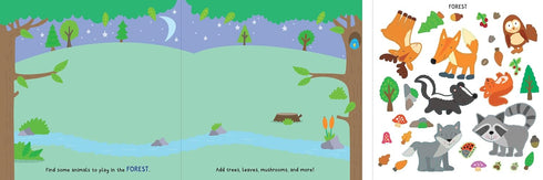 MY FIRST STICKER BOOK ANIMALS - PETER PAUPER PRESS