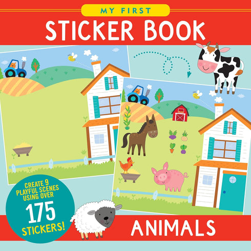 MY FIRST STICKER BOOK ANIMALS - PETER PAUPER PRESS