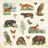 ZOOLOGICAL EPHEMERA STICKER BOOK - PETER PAUPER PRESS