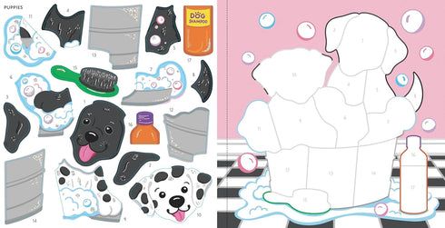 MY FIRST COLOR-BY-STICKER BOOK PETS - PETER PAUPER PRESS