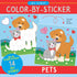 MY FIRST COLOR-BY-STICKER BOOK PETS - PETER PAUPER PRESS