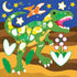 DINOSAURS COLOR-BY-DOTS STICKER BOOK - PETER PAUPER PRESS