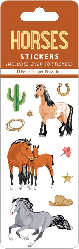 HORSES STICKERS