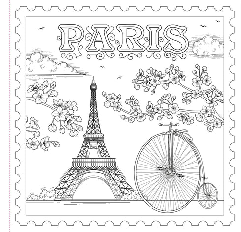 Ephemera Adult Coloring Book