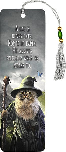 CATDALF BEADED BOOKMARK - HIE. VINCENT