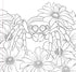 GOTH GARDEN COLORING BOOK - PETER PAUPER PRESS, INC.