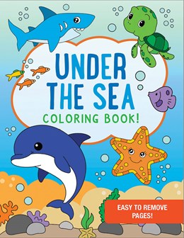 UNDER THE SEA COLORING BOOK - PETER PAUPER PRESS