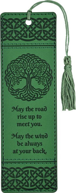 CELTIC VEGAN LEATHER BOOKMARK