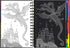 EXTREME! DRAGONS SCRATCH AND SKETCH - PETER PAUPER PRESS
