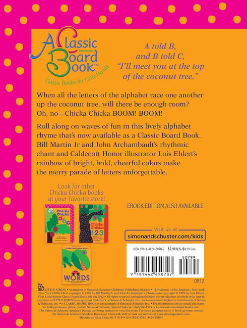 CHICKA CHICKA BOOM BOOM - MARTIN. BILL ; ARCHAMBAULT. JOHN ; EHLERT. LOIS