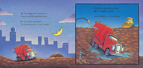 CEMENT MIXER'S ABC: GOODNIGHT, GOODNIGHT, CONSTRUCTION SITE (ALPHABET BOOK FOR K