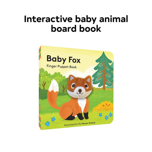 BABY FOX: FINGER PUPPET BOOK - CHRONICLE BOOKS ; HUANG, YU-HSUAN