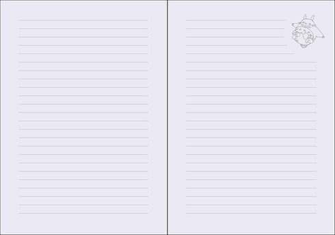 MY NEIGBOR TOTORO JOURNAL (OCARINA UNDER THE MOON) - STUDIO GHIBLI