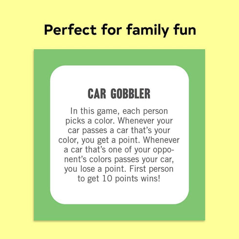 ON-THE-GO AMUSEMENTS: 50 COOL THINGS TO DO IN THE CAR - CHRONICLE BOOKS