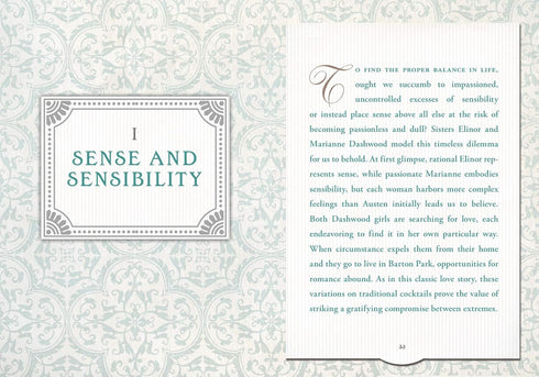 GIN AUSTEN: 50 COCKTAILS TO CELEBRATE THE NOVELS OF JANE AUSTEN - MULLANEY