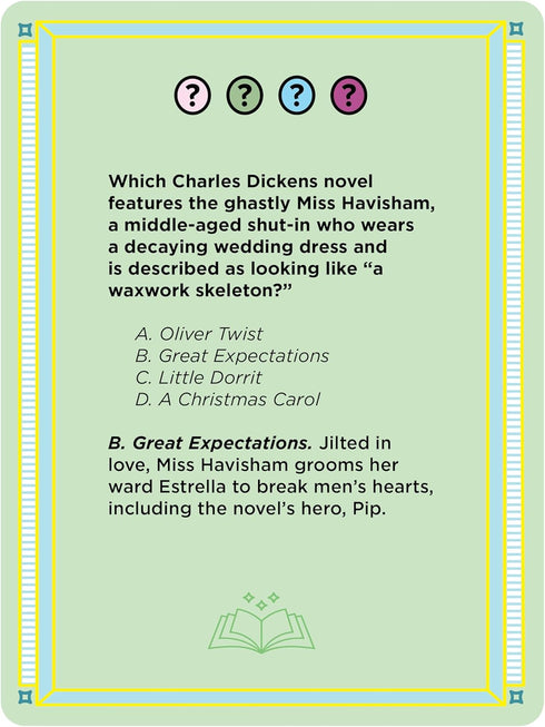 CHECK YOUR SHELF: A LITERARY TRIVIA CARD GAME - UNION SQUARE & CO.