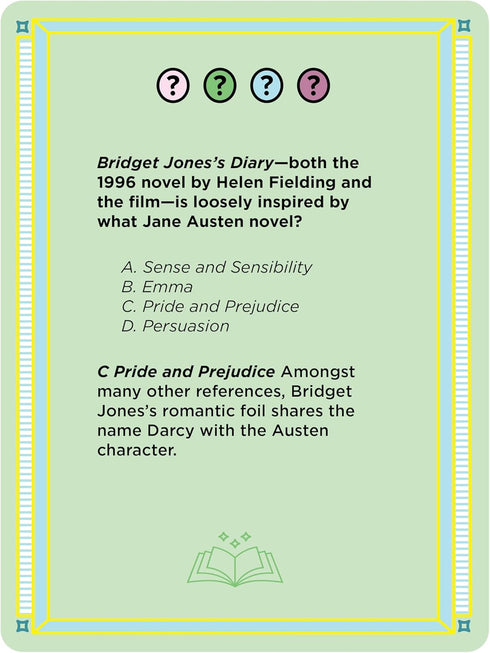 CHECK YOUR SHELF: A LITERARY TRIVIA CARD GAME - UNION SQUARE & CO.