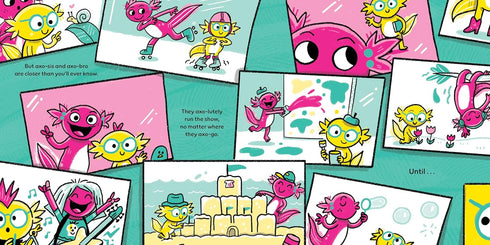 AXOLOTL AND AXOLITTLE - HITCHMAN. JESS; REBAR. SARAH