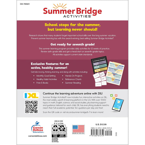 Summer Bridge Activities, 6-7