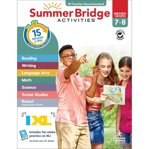 Summer Bridge Activities, 7-8
