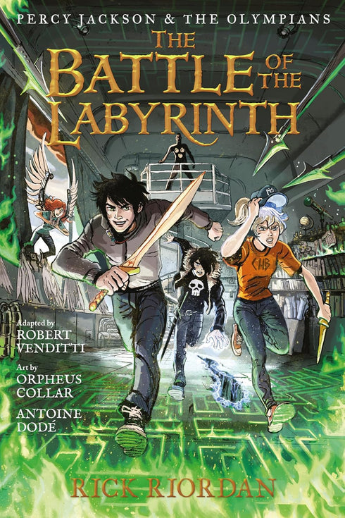 PERCY JACKSON AND THE OLYMPIANS: BATTLE OF THE LABYRINTH: THE GRAPHIC NOVEL, THE