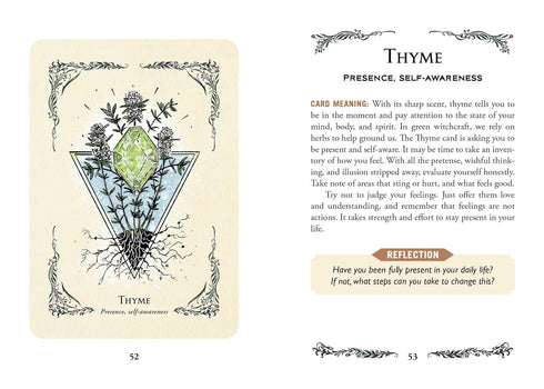 THE GREEN WITCH'S ORACLE DECK - MURPHY-HISCOCK. ARIN; RICHARD. SARA