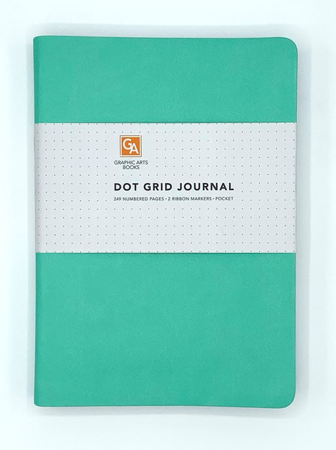 DOT GRID JOURNAL TURQUOISE