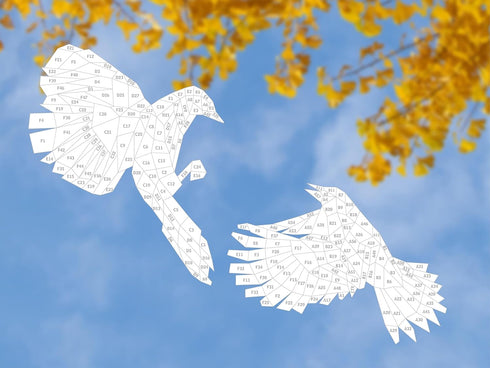 PAINT BY STICKER: BIRDS -WORKMAN