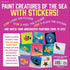 PAINT BY STICKER KIDS: UNDER THE SEA -WORKMAN