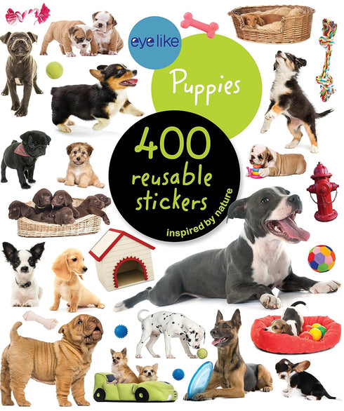 PUPPIES EYELIKE STICKERS - WORKMAN