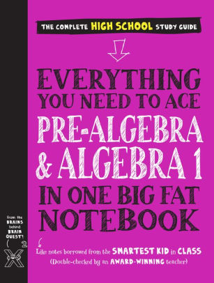 EVERYTHING YOU NEED TO ACE PRE-ALGEBRA & ALGEBRA -WORKMAN