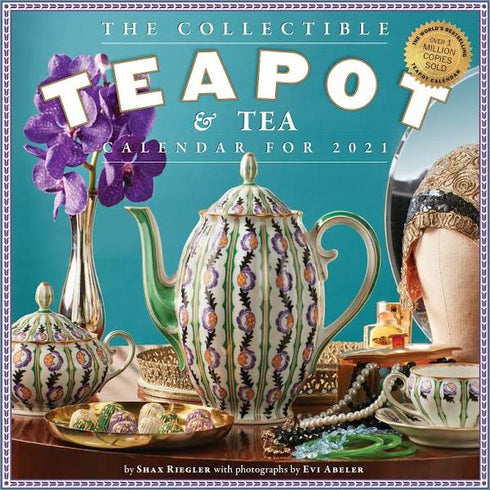 COLLECTIBLE TEAPOT & TEA WALL CALENDAR 2021