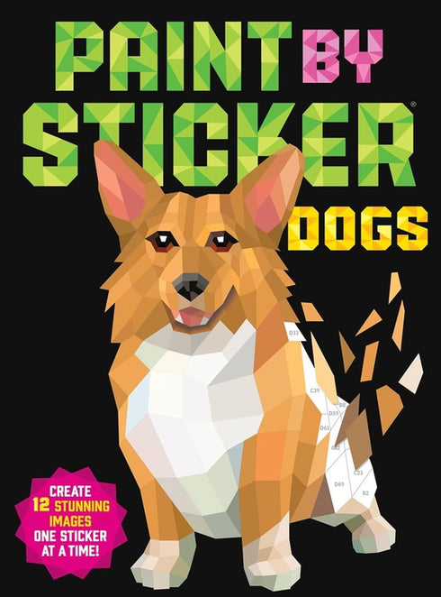 PAINT BY STICKER: DOGS: CREATE - WORKMAN PUBLISHING