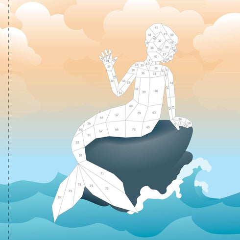 PAINT BY STICKER KIDS: MERMAIDS & MAGIC! -WORKMAN PUBLISHING