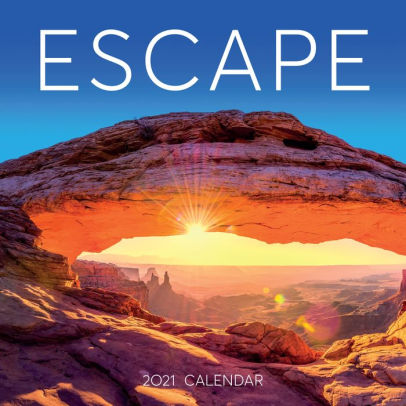ESCAPE WALL CALENDAR 2021