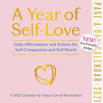 A YEAR OF SELF-LOVE PAGE-A-DAY CALENDAR 2021
