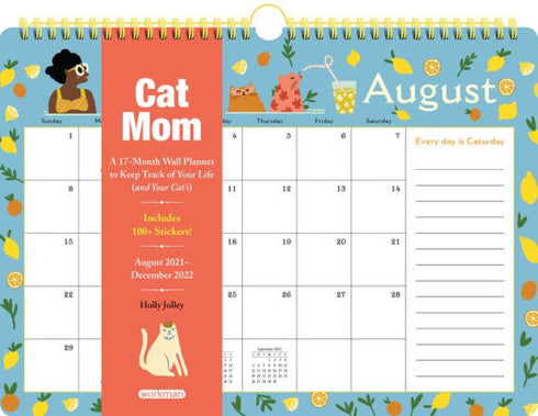 CAT MOM WALL PLANNER