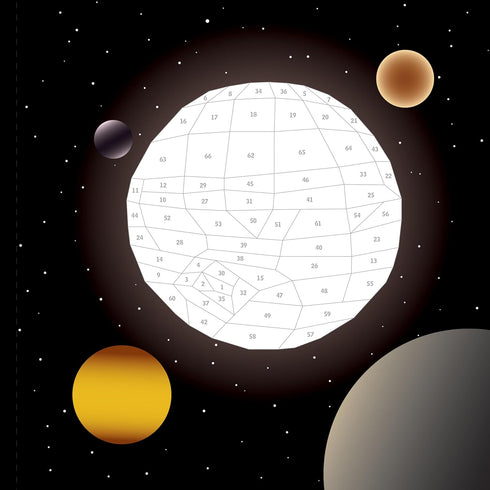 PAINT BY STICKER KIDS: OUTER SPACE -WORKMAN PUBLISHING