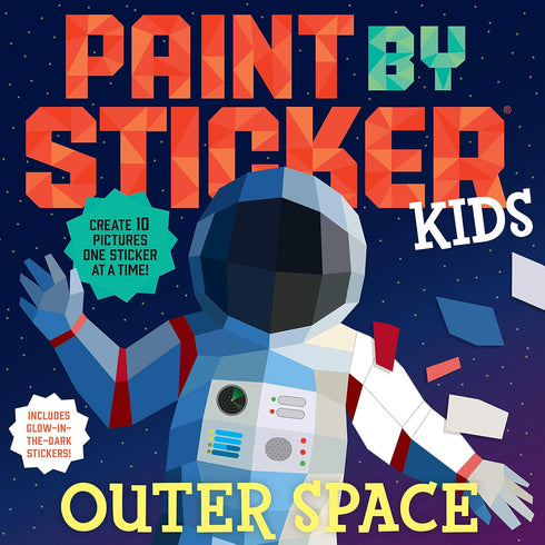 PAINT BY STICKER KIDS: OUTER SPACE -WORKMAN PUBLISHING