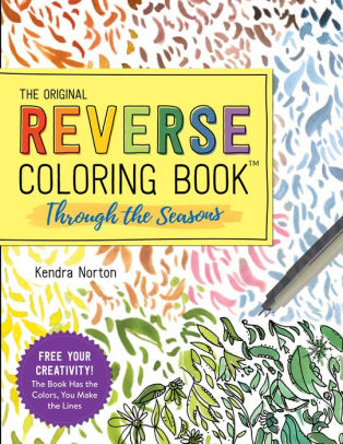 REVERSE COLORING BOOK SEASONS - NORTON. KENDRA